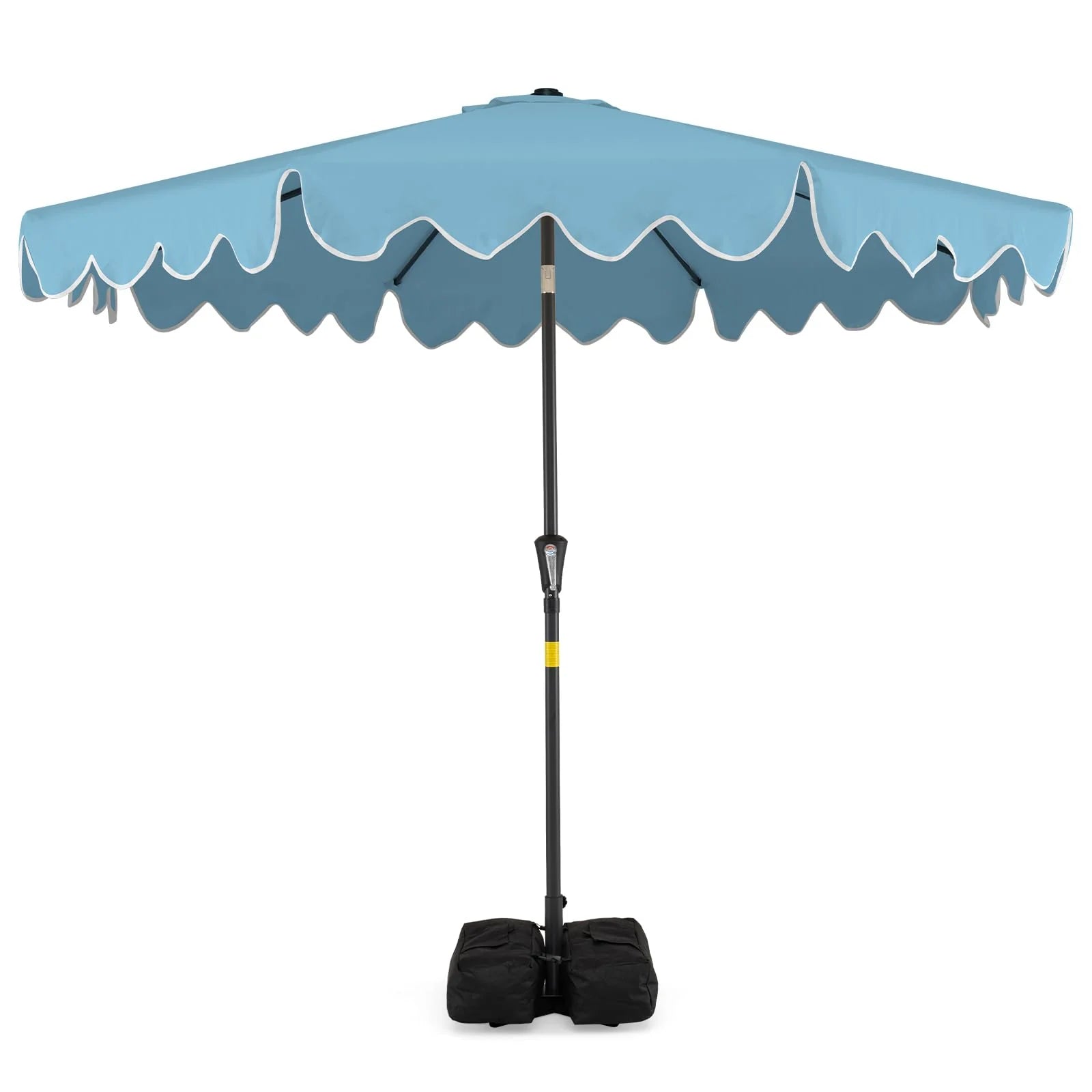 Tangkula 9 FT Patio Umbrella with Base Included