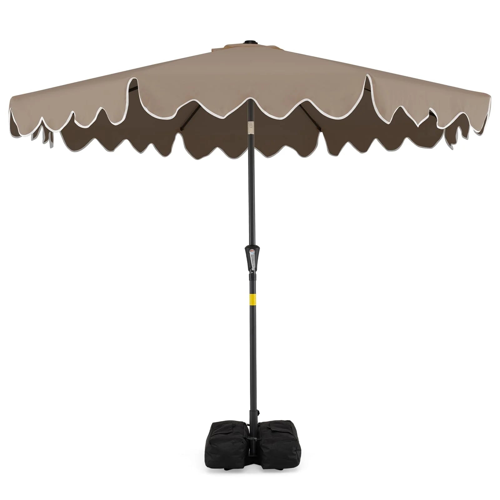 Tangkula 9 FT Patio Umbrella with Base Included