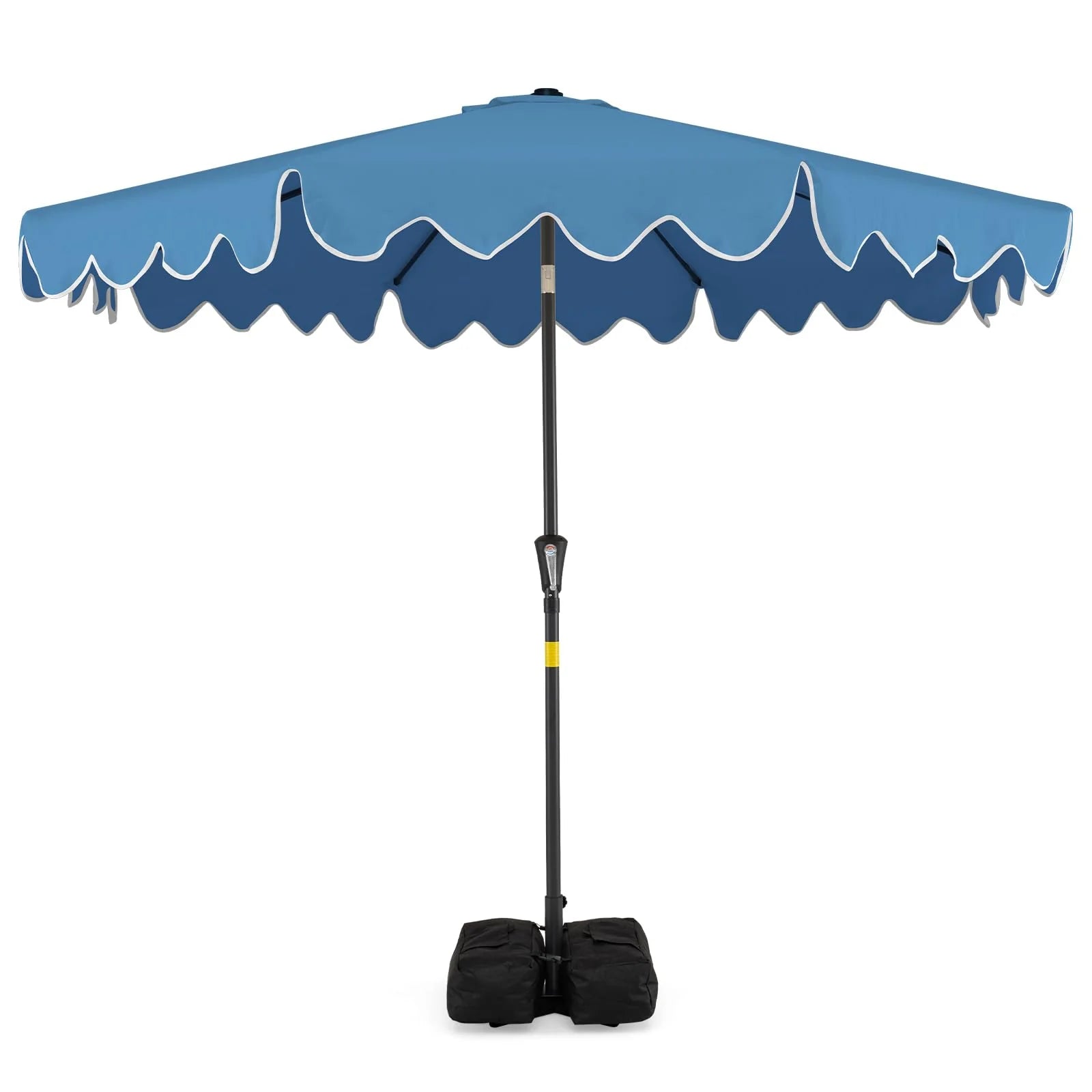 Tangkula 9 FT Patio Umbrella with Base Included