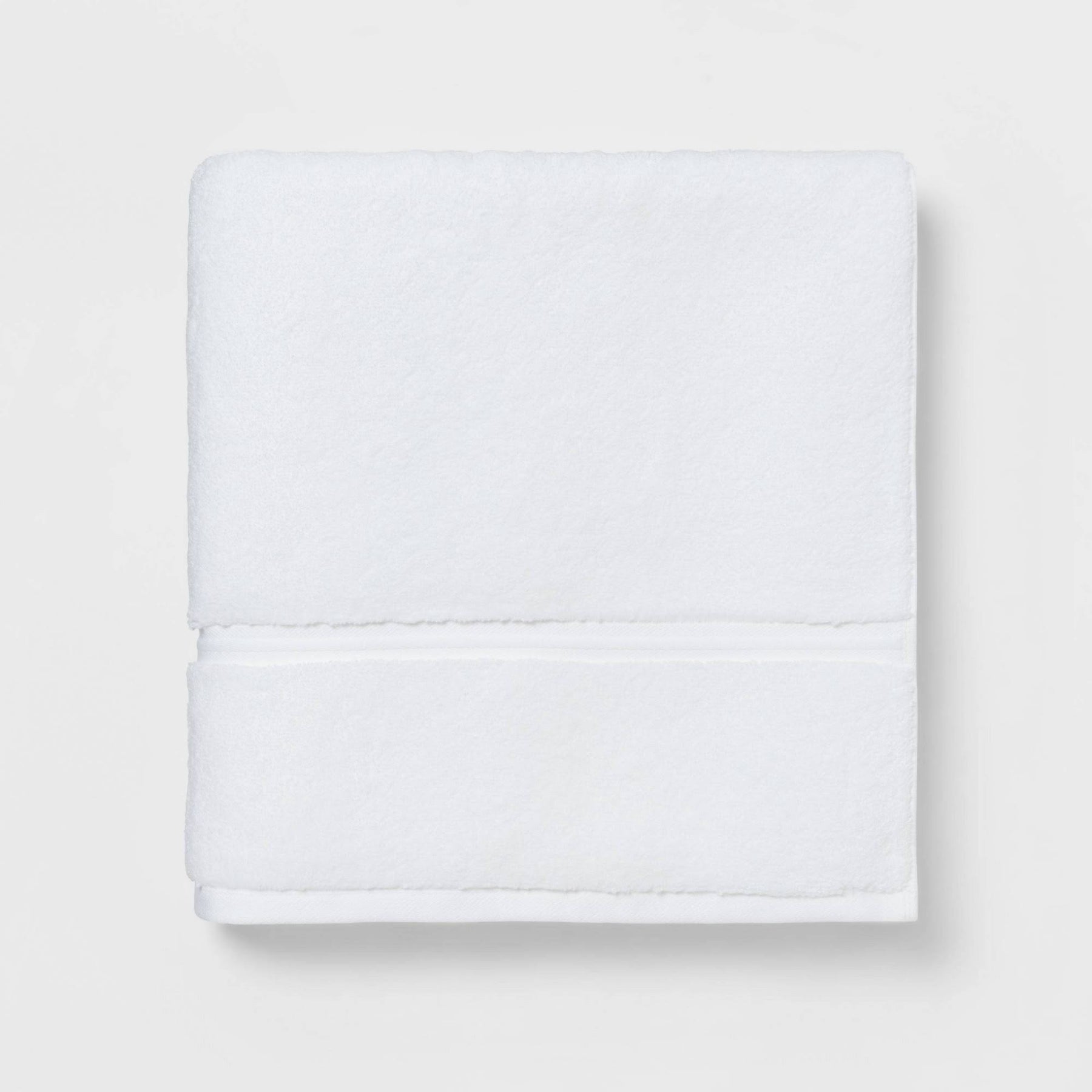 Spa Plush Bath Towel White - Threshold